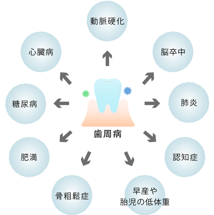 歯周病の原因